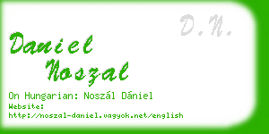 daniel noszal business card